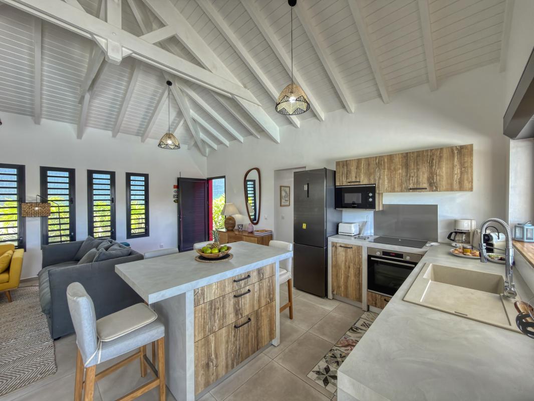 16.Location villa avec piscine Saint François Guadeloupe